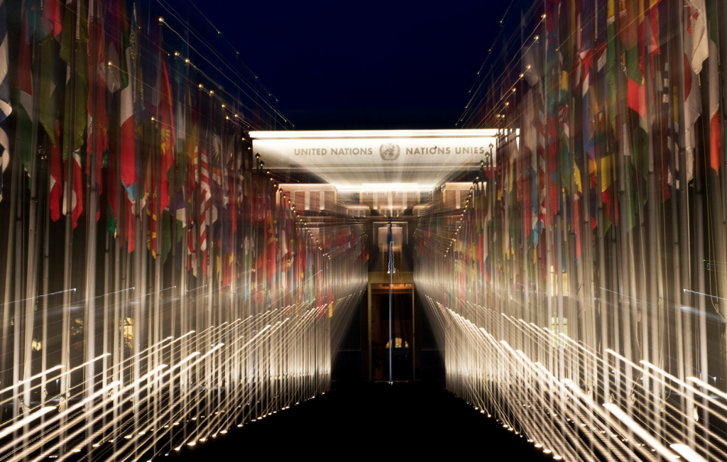 Some of the experts gathered for the Genocide Prevention Advisory Network annual conference in Switzerland addressed the UN on its third day, including Aegis CEO Dr James Smith. Picture: United Nations Photo https://creativecommons.org/licenses/by-nc-nd/2.0/