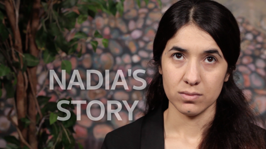 Yazidi survivor Nadia Murad, who escaped sex slavery at the hands of Daesh / ISIS, tells her story and calls for international protection.