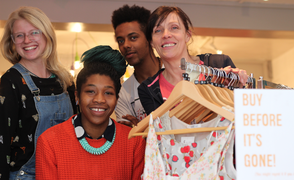 Buy before it's gone at White Rose Newark - Manager Angela Sutton with members of the team