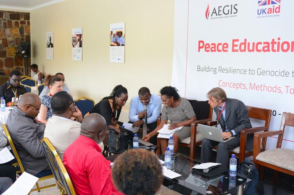 Aegis Peace Education Colloquium, Day Two, Kigali Genocide Memorial