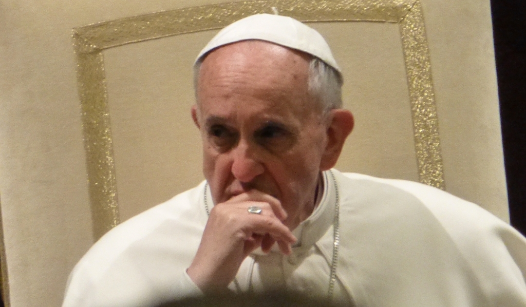 Pope Francis. Photograph by Christoph Wagener - Own work, CC BY-SA 3.0, https://commons.wikimedia.org/w/index.php?curid=26614990