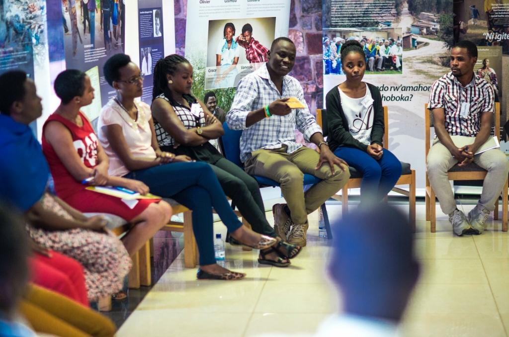 An Aegis Trust workshop on Peace Education with Teachers from Umubano Primary School
