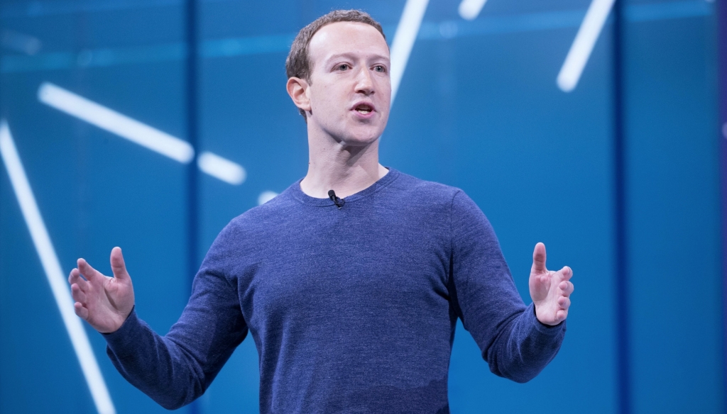 Mark Zuckerberg F8 2018 Keynote. This image was originally posted to Flickr by Anthony Quintano at https://flickr.com/photos/22882274@N04/41118886324. Published here under Creative Commons (CC BY 2.0) https://creativecommons.org/licenses/by/2.0/