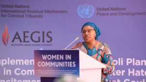 UN Special Advisor Alice Wairimu Nderitu opens week of workshops at the Kigali Genocide Memorial 4 November 2024