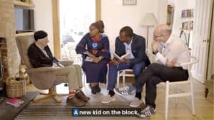 Isōko Global President Alice Wairimu Nderitu, Aegis CEO Freddy Mutanguha and Aegis Founder Dr James Smith in conversation with Dr Simom Fisher