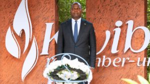 H.E. Daniel Chapo, President of Mozambique, pays tribute at mass graves where 250,000 victims of the 1994 Genocide against the Tutsi lie buried at the Kigali Genocide Memorial - 27 August 2025