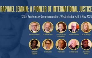 Parliamentarians, diplomats, academics and genocide survivors gathered in Westminster Hall last week to mark 125 years since the birth of Raphael Lemkin – the Polish-Jewish jurist whose single-minded advocacy gave the world both the word genocide and the 1948 UN Convention on its prevention and punishment.