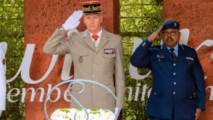 20 Oct 2025 - French Army Chief of Staff General Pierre Schill visited the Kigali Genocide Memorial